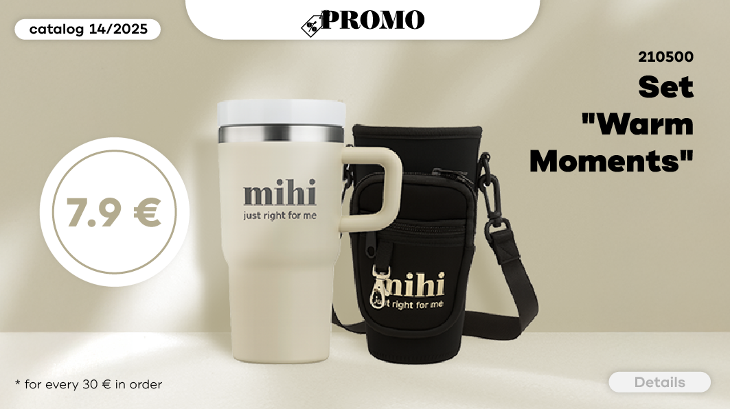 Get the “Warm Moments” set for just 7,9€ with every 30€ order from the catalog